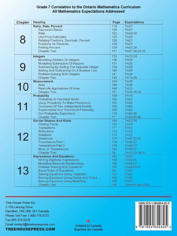Image of Ontario Math 7