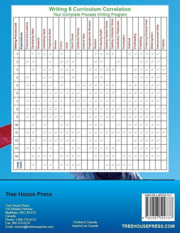 Image of Writing 8 Teaching and Assessment Guide