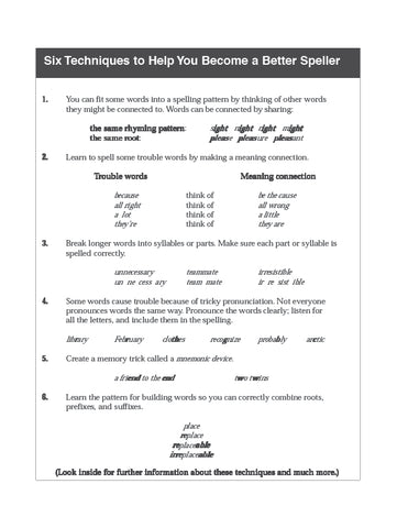 Image of Spelling Essentials Grades 7-8 Answer Book (Download)