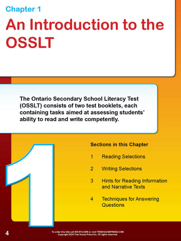 Image of OSSLT Workbook