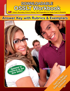 Downloadable OSSLT Workbook Answer Key with Rubrics & Exemplars