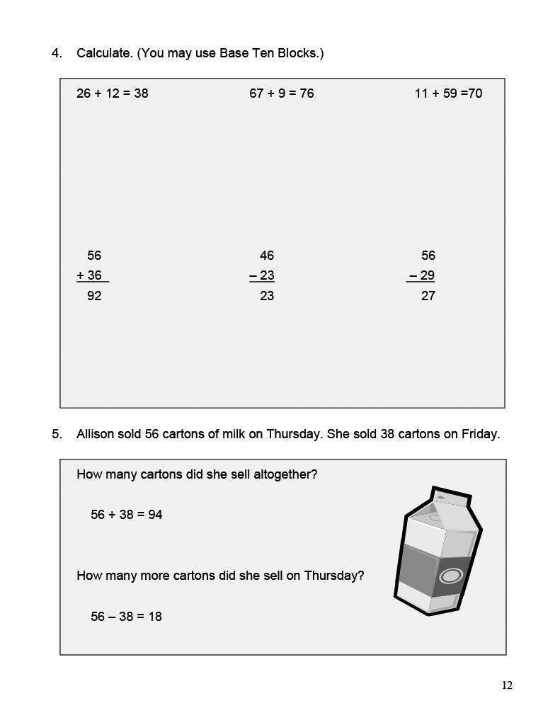Ontario Math 3 Answer Book