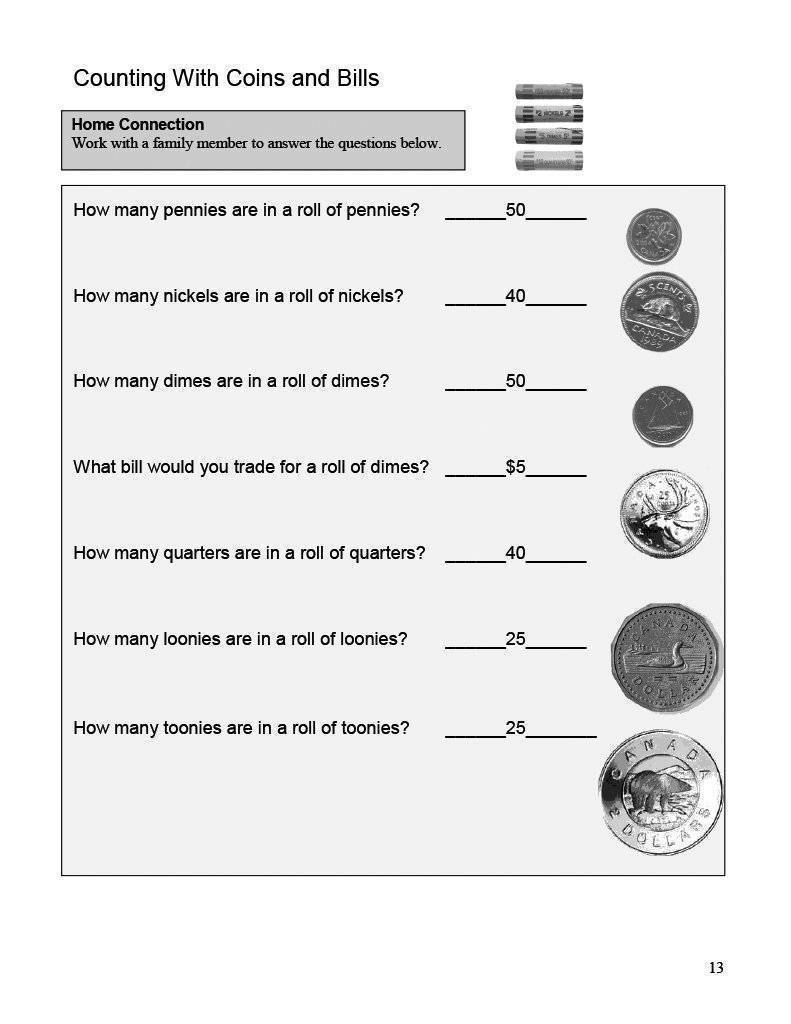 Ontario Math 3 Answer Book