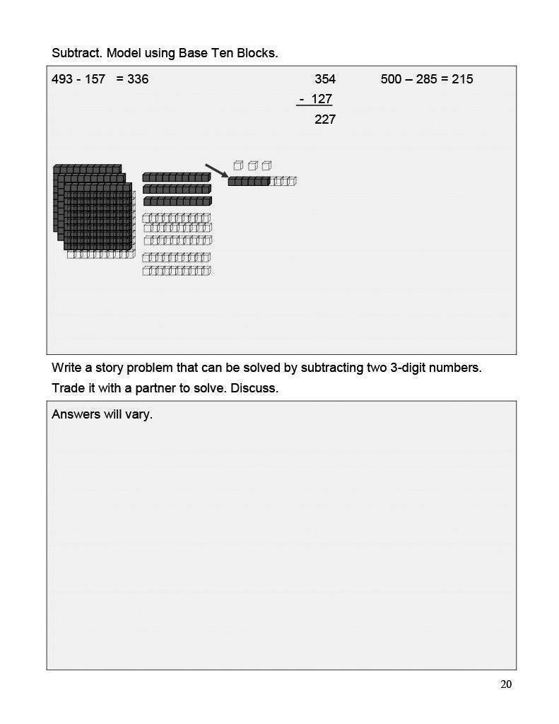 Ontario Math 3 Answer Book