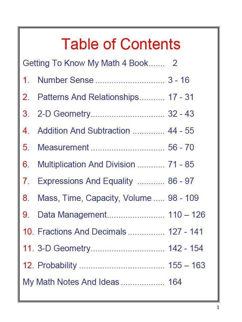 Ontario Math 4 (Download)