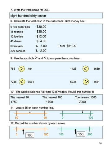 Image of Ontario Math 4 Answer Book (Download)