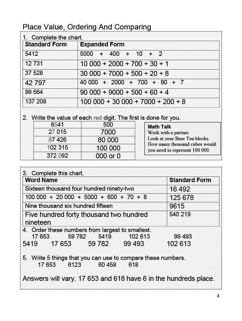 Ontario Math 5 Answer Book