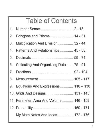Image of Ontario Math 5 Answer Book