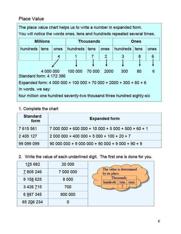 Image of Canadian Math 6 Answer Book (Download)