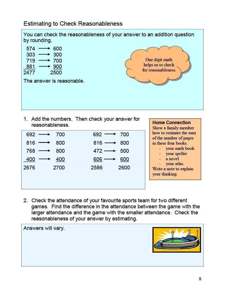 Canadian Math 6 Answer Book (Download)