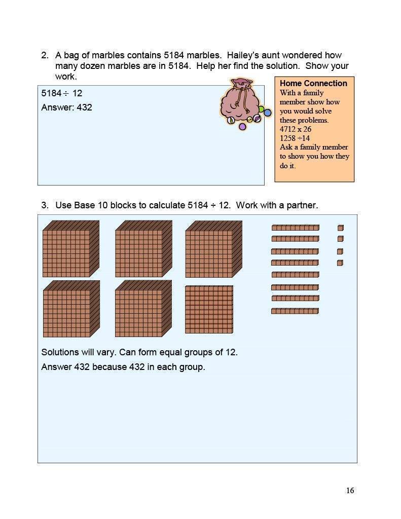 Ontario Math 6 Answer Book (Download)