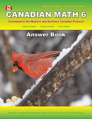 Canadian Math 6 Answer Book (Download)