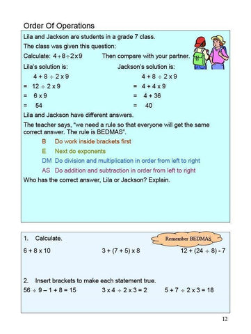 Image of Ontario Math 7 (Download)