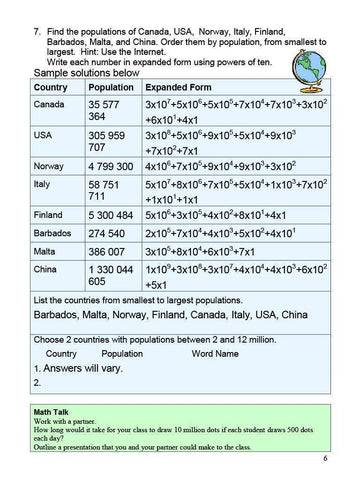 Image of Canadian Math 8 Answer Book (Download)