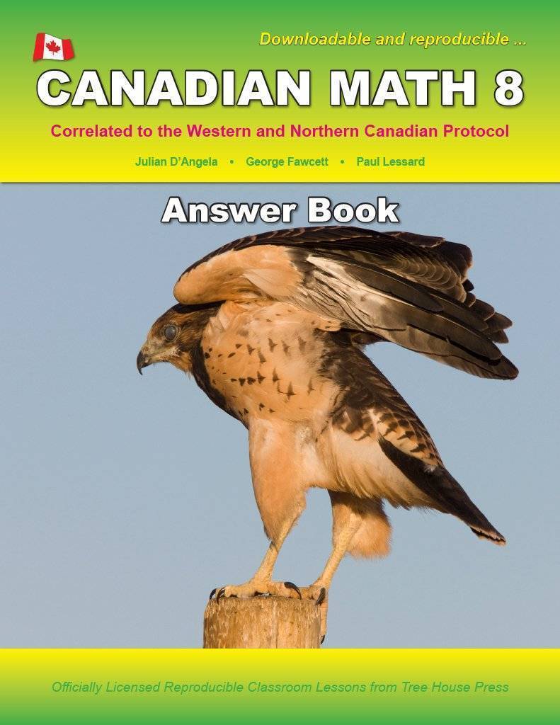 Canadian Math 8 Answer Book (Download)