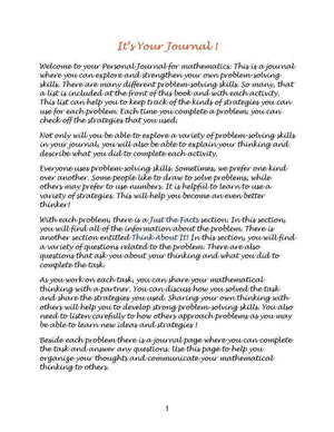 Downloadable Math Lessons in Problem Solving