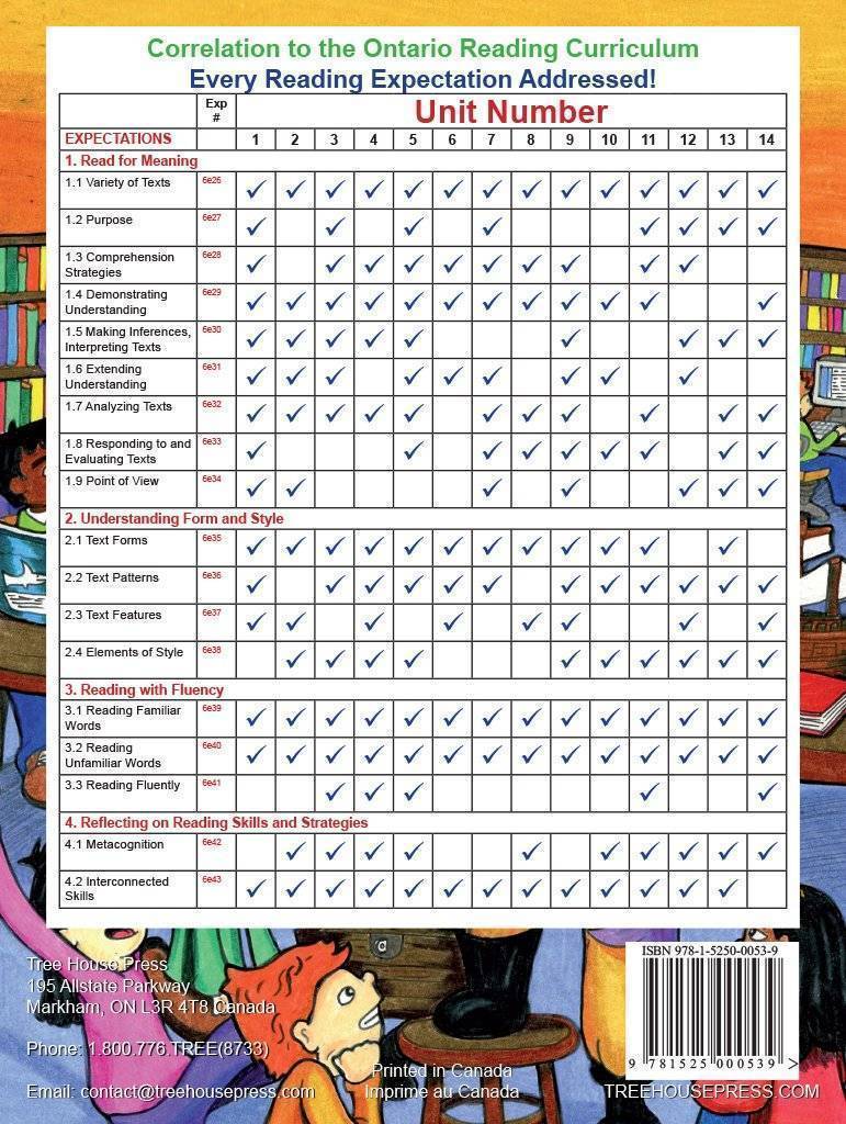 Ontario Reading 6 - 2nd Edition