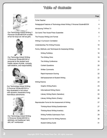 Image of Technology-linked Writing 3 Assessment Guide