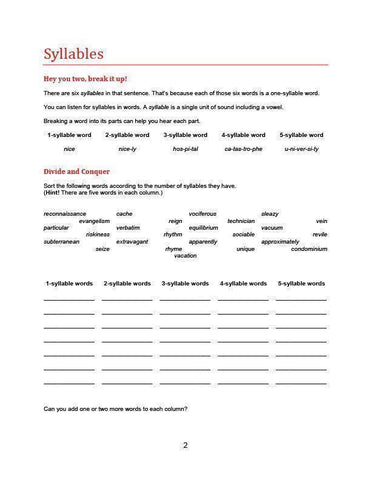 Image of Vocabulary Essentials 1  Reproducible (Download Only)