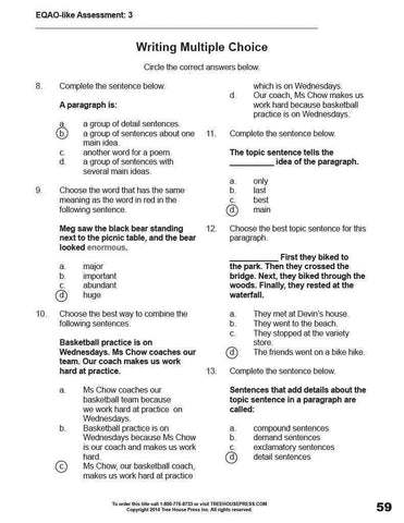 Image of Writing 6 Teaching and Assessment Guide