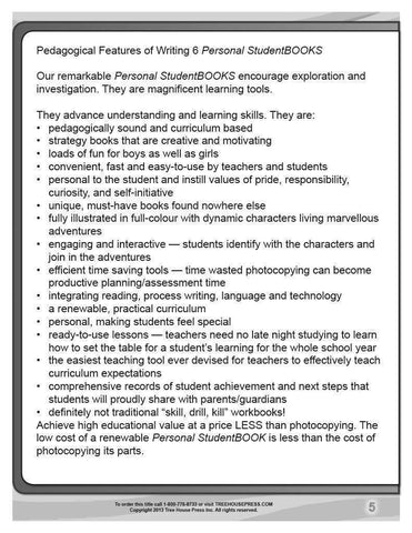 Image of Writing 6 Teaching and Assessment Guide
