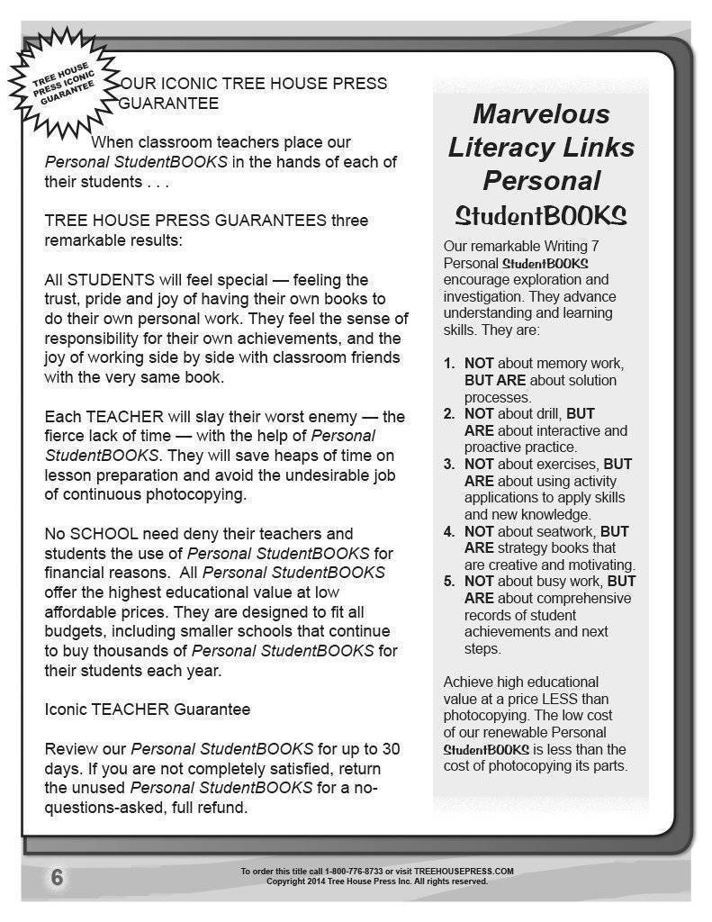 Writing 7 Teaching and Assessment Guide