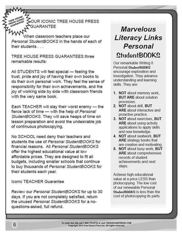 Image of Writing 8 Teaching and Assessment Guide