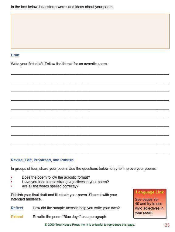 Yes, You Can Write Poetry Level B Reproducible (Download Only)