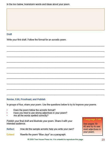 Image of Yes, You Can Write Poetry Level B Reproducible (Download Only)